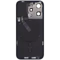 Back Glass w/ MagSafe Magnet & NFC & Flashlight Flex For IPhone 15 Pro (Genuine OEM) (Black Titanium)