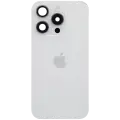 Back Glass w/ MagSafe Magnet & NFC & Flashlight Flex For IPhone 15 Pro (Genuine OEM) (White Titanium)