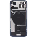 Back Glass w/ MagSafe Magnet & NFC & Flashlight Flex For IPhone 15 Plus (Genuine OEM) (Black)