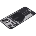 Back Glass w/ MagSafe Magnet & NFC & Flashlight Flex For IPhone 15 Plus (Genuine OEM) (Yellow)