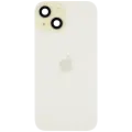 Back Glass w/ MagSafe Magnet & NFC & Flashlight Flex For IPhone 15 (Genuine OEM) (Yellow)