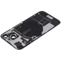 Back Glass w/ MagSafe Magnet & NFC & Flashlight Flex For IPhone 15 (Genuine OEM) (Yellow)