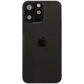 Back Glass w/ MagSafe Magnet & NFC & Flashlight Flex For iPhone 15 Pro Max (Genuine OEM) (UK / EU Version) (Black Titanium)