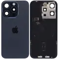 Back Glass w/ MagSafe Magnet & NFC & Flashlight Flex For iPhone 15 Pro (Genuine OEM) (Blue Titanium) (UK / EU Version )