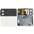 Outer OLED Assembly For Samsung Galaxy Z Flip 3 5G (Service Pack) (White)