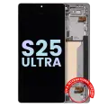 OLED Assembly With Frame For Samsung Galaxy S25 Ultra 5G (Service Pack ) (US & International) (Titanium White Silver)