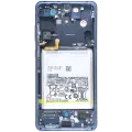 OLED Assembly With Frame For Samsung Galaxy S21 FE 5G (US & International) (Service Pack) (Blue)