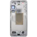 OLED Assembly With Frame For Samsung Galaxy S24 Plus (Used OEM Pull: Grade B) (Amber Yellow)