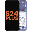 OLED Assembly With Frame For Samsung Galaxy S24 Plus 5G (US & International Version) (Blemish: Grade C) (Cobalt Violet)
