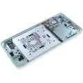 OLED Assembly With Frame For Samsung Galaxy S25 Plus 5G (US & International Version) (Used OEM Pull: Grade B) (Mint)