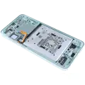 OLED Assembly With Frame For Samsung Galaxy S25 Plus 5G (US & International Version) (Used OEM Pull: Grade B) (Mint)