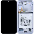 OLED Assembly With Frame For Samsung Galaxy S25 5G (US & International Version) (Used OEM Pull: Grade A) (Icy Blue)