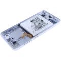 OLED Assembly With Frame For Samsung Galaxy S25 5G (US & International Version) (Used OEM Pull: Grade A) (Icy Blue)