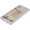 OLED Assembly With Frame For Samsung Galaxy A37 5G (A376 / 2026) (Refurbished) (Light Violet)