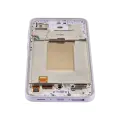 OLED Assembly With Frame For Samsung Galaxy A37 5G (A376 / 2026) (Refurbished) (Light Violet)