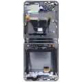 Inner OLED Assembly For Samsung Galaxy Z Flip 5G (US & International) (Used OEM Pull Grade B) (Mystic Black) 