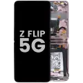 Inner OLED Assembly For Samsung Galaxy Z Flip 5G (US & International) (Used OEM Pull Grade A) (Mystic Bronze) 