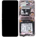 Inner OLED Assembly For Samsung Galaxy Z Flip 5G (US & International) (Used OEM Pull Grade A) (Mystic Bronze) 