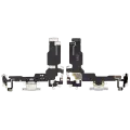 Charging Port Flex Cable For iPhone 15 (Used OEM Pull) (Blue)