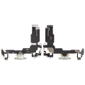Charging Port Flex Cable For iPhone 15 (Used OEM Pull) (Green)