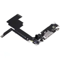 Charging Port Flex Cable For iPhone 15 Pro (Used OEM Pull) (White Titanium)