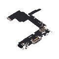 Charging Port Flex Cable For iPhone 15 Pro (Used OEM Pull) (Natural Titanium)