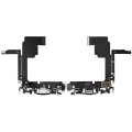 Charging Port Flex Cable For iPhone 15 Pro (Used OEM Pull) (Blue Titanium)