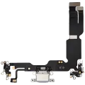 Charging Port Flex Cable For iPhone 15 Plus (Used OEM Pull) (Blue)