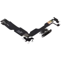 Charging Port Flex Cable For iPhone 15 Plus (Used OEM Pull) (Black)