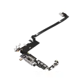Charging Port Flex Cable For iPhone 17 Pro Max (Used OEM Pull) (International Version) (Silver)