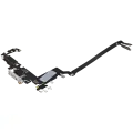 Charging Port Flex Cable For iPhone 17 Pro Max (Used OEM Pull) (International Version) (Silver)