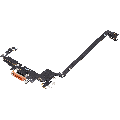 Charging Port Flex Cable For iPhone 17 Pro Max (Used OEM Pull) (US Version) (Cosmic Orange)