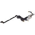 Charging Port Flex Cable For iPhone 17 Pro (Used OEM Pull) (International Version) (Silver)