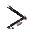 Charging Port Flex Cable For iPhone 16 Plus (Used OEM Pull) (Pink)