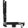 Charging Port Flex Cable For iPhone 16 Plus (Used OEM Pull) (White)