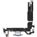 Charging Port Flex Cable For iPhone 16 (Used OEM Pull) (Ultramarine)
