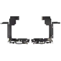 Charging Port Flex Cable For iPhone 15 Pro Max (Used OEM Pull) (Blue Titanium)