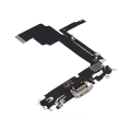 Charging Port Flex Cable For iPhone 15 Pro Max (Used OEM Pull) (White Titanium)