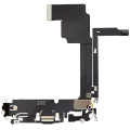 Charging Port Flex Cable For iPhone 15 Pro Max (Used OEM Pull) (Black Titanium)