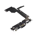 Charging Port Flex Cable For iPhone 15 Pro Max (Used OEM Pull) (Black Titanium)