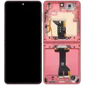 Inner OLED Assembly With Frame For Samsung Galaxy Z Flip 7 5G (US Version) (Refurbished) (Coral Red)