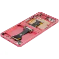 Inner OLED Assembly With Frame For Samsung Galaxy Z Flip 7 5G (US Version) (Refurbished) (Coral Red)