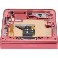 Inner OLED Assembly With Frame For Samsung Galaxy Z Flip 7 5G (US Version) (Refurbished) (Coral Red)