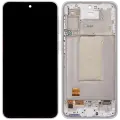 OLED Assembly With Frame For Samsung Galaxy A37 5G (A376 / 2026) (Refurbished) (White)