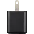 30W Dual-Port Wall Charger with GaN Fast Charging (USB-C + USB-A) (AmpSentrix Pro) (Black Titanium)