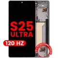 OLED Assembly With Frame For Samsung Galaxy S25 Ultra 5G (US & International) (Aftermarket Plus) (120Hz) (Titanium Pink Gold / Jade Green / Grey)