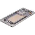 OLED Assembly With Frame For Samsung Galaxy S25 Ultra 5G (US & International) (Aftermarket Plus) (120Hz) (Titanium Pink Gold / Jade Green / Grey)