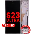 OLED Assembly With Frame For Samsung Galaxy S23 Ultra (US & International) (Aftermarket Plus) (120Hz) (Lavender)
