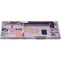 OLED Assembly With Frame For Samsung Galaxy S23 Ultra (US & International) (Aftermarket Plus) (120Hz) (Lavender)