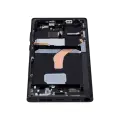 OLED Assembly With Frame For Samsung Galaxy S22 Ultra 5G (US & International Version) (Aftermarket Plus) (120Hz) (Graphite / Sky Blue / Red)